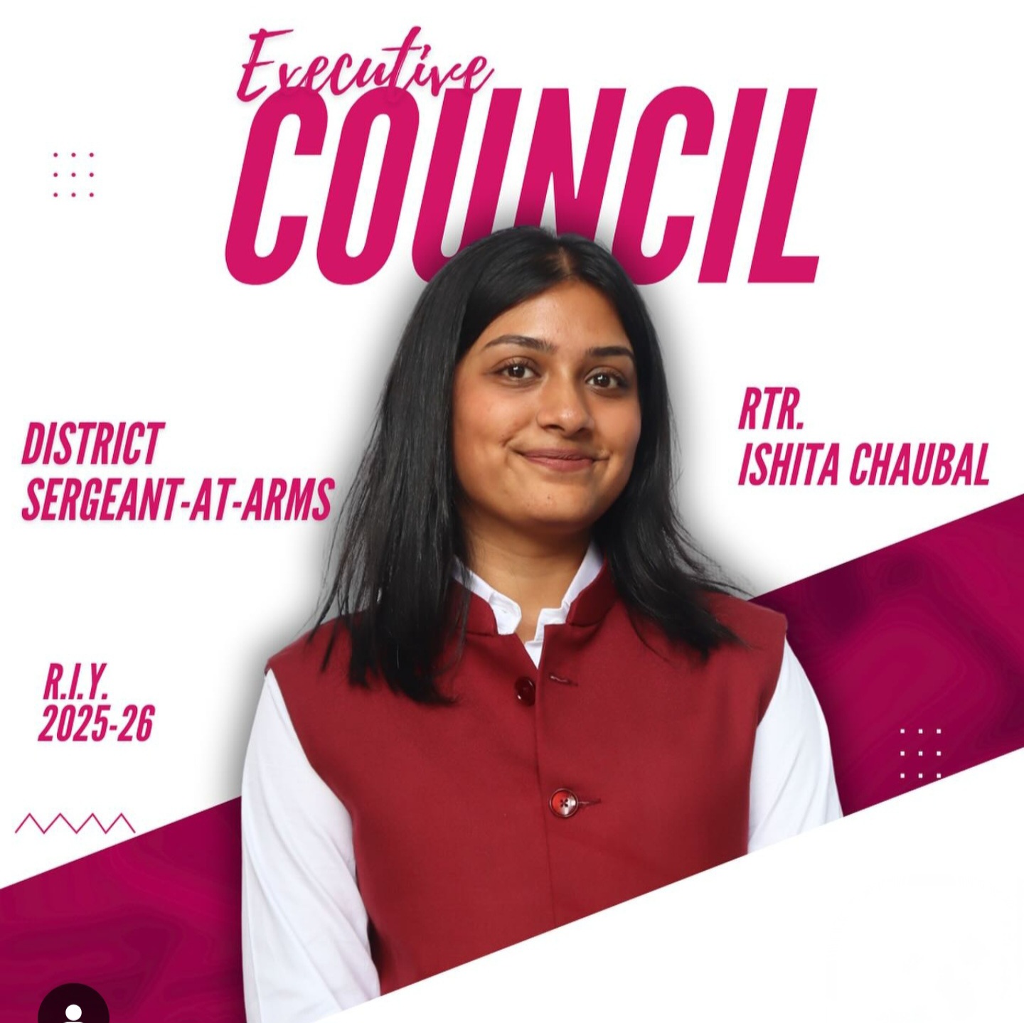 Rotary Rotaract Relations Officer & Immediate Past President